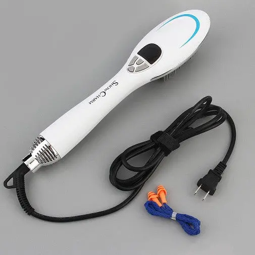 Damage Drying Hair Comb Brush Irons Comb Flat Iron With Lcd Straight Brush Auto Shut-Off Show Charm 4