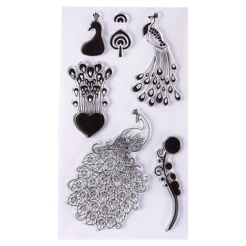 Decorative Clear Stamp Scrapbook Diy Po Cards Stamp Seal Stamp Transparent Silicone Cute Stamp 94567 1
