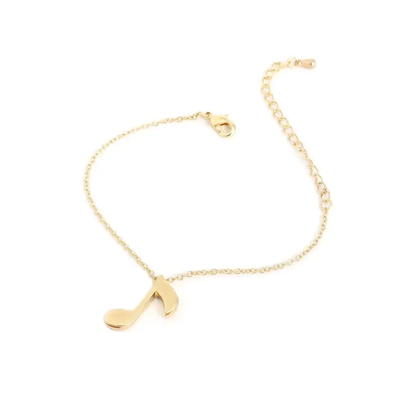 Delicate Musical Note Bracelet Love Music Symbol Charm Bracelets Party Gift B006 1