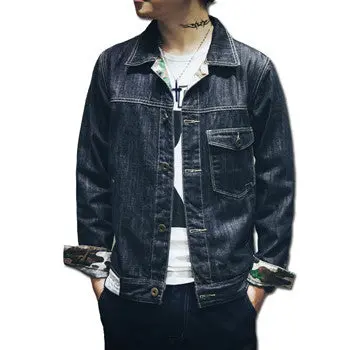 Denim Jeans Jackets Coats Cardigans Jaqueta Masculina Casual Slim Fit Large Sizeoutwear Jackets 1