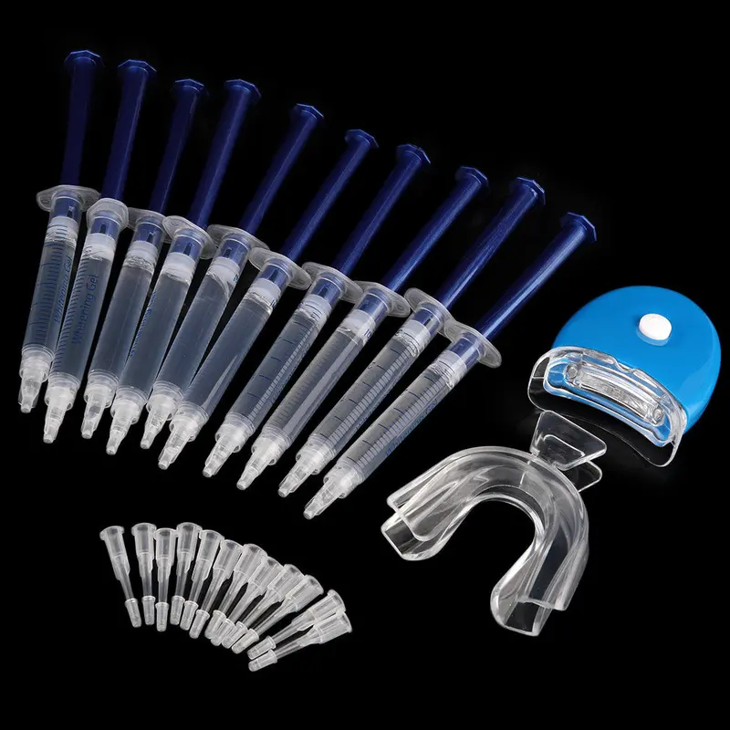 Dental Equipt 10 Pieces White Teeth Tooth Whitening System Whitener Bleaching Kit Oral Gel Kit 1