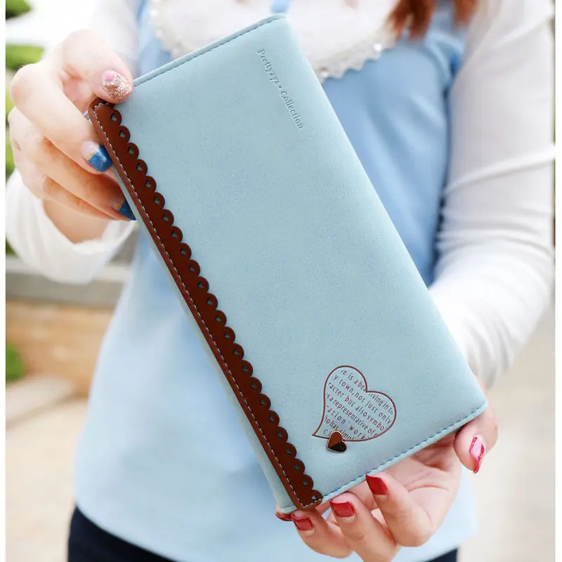 Desgin Long Wallet With Cartoon Pattern Girl Ladies Clutch Wallet Long Purse Wallet Handbag Carteira Feminina 4