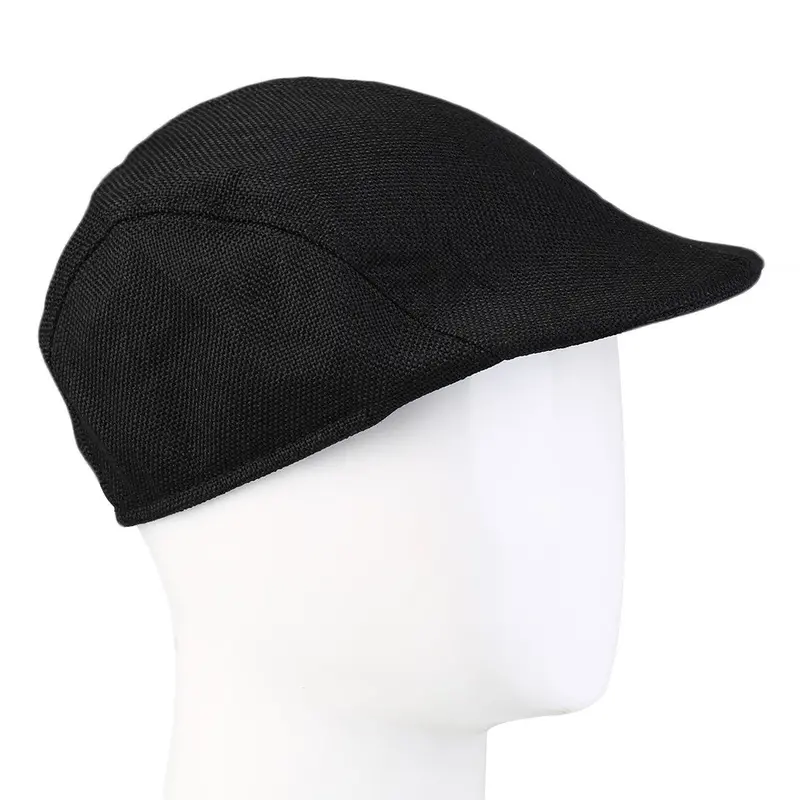 Design Gentle Linen Cap Special Solid Color Golf Sboy Models Berets Flat Caps Director Hat 1