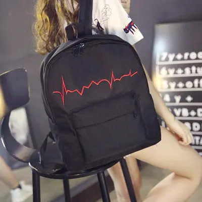 Design Mochila Feminina Women Girl Canvas School Bag Printing Backpack For Women Travel Satchel Rucksack 1