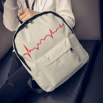 Design Mochila Feminina Women Girl Canvas School Bag Printing Backpack For Women Travel Satchel Rucksack 2