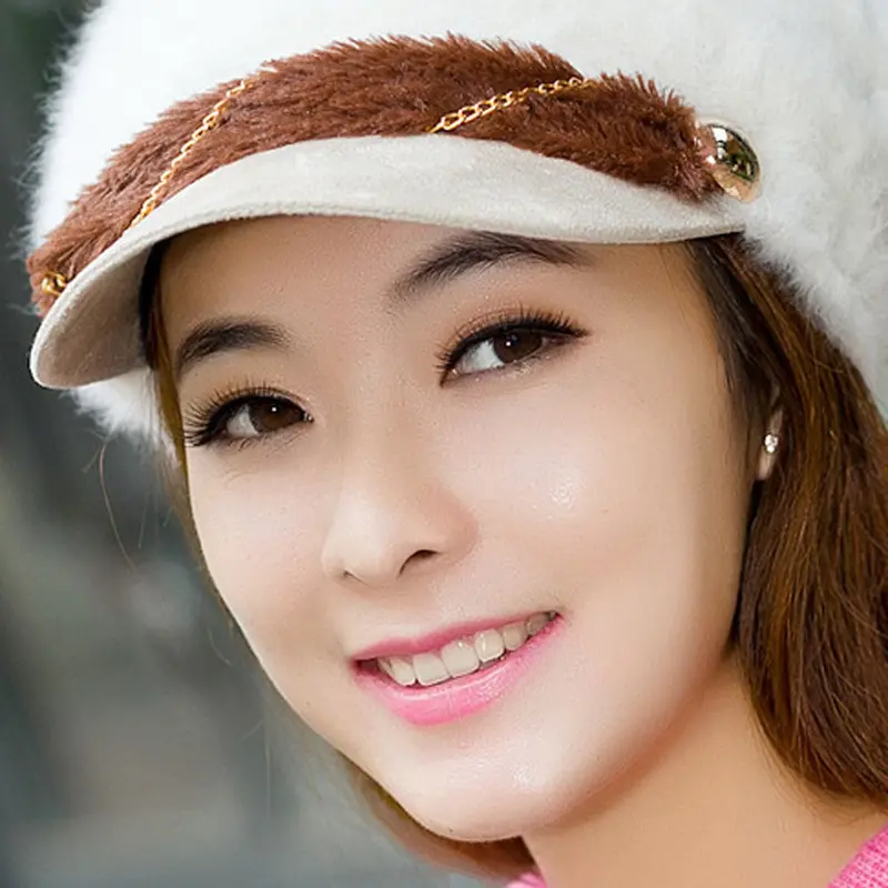 Design, Very Popular.Women Cap Knitting Beanie Cap Warm Beret Hat 1