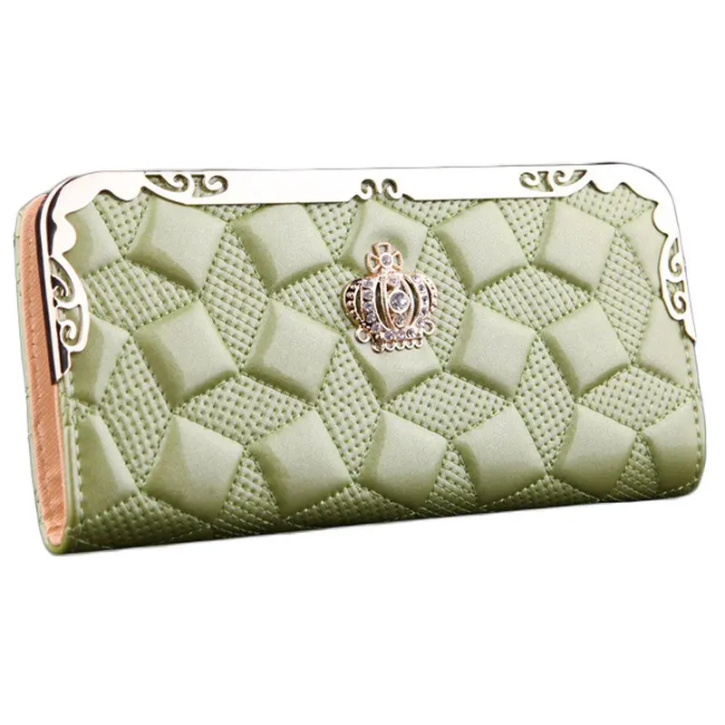 Design Women Clutch Long Purse Leather Wallet Card Holder Hbag Bags Cardholder 3