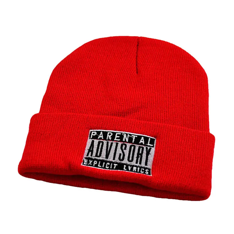 Designctue Bad Hair Day Knit Beanie Hat Snapback Men Women Hiphop Cap 2