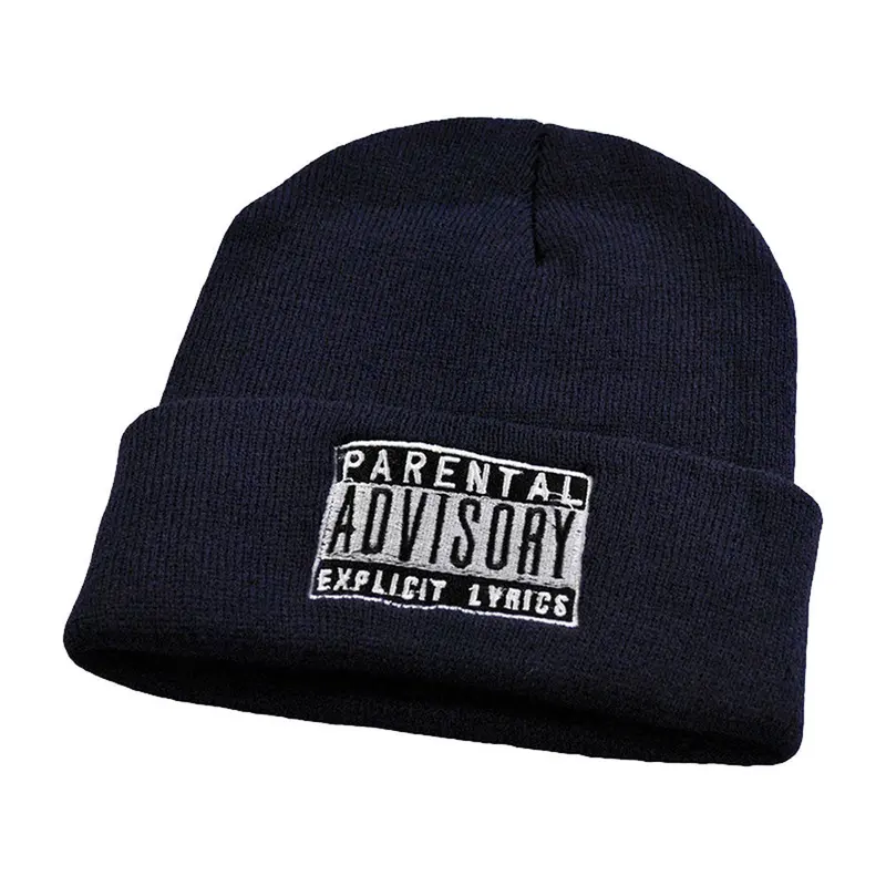 Designctue Bad Hair Day Knit Beanie Hat Snapback Men Women Hiphop Cap 3