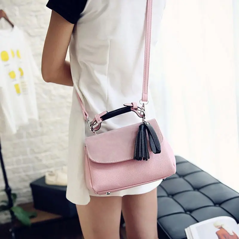 Designer Handbags Crossbody Bag Bow Women Lady Pu Leather Shoulder Messenger Bags Bolsos Mujer 2