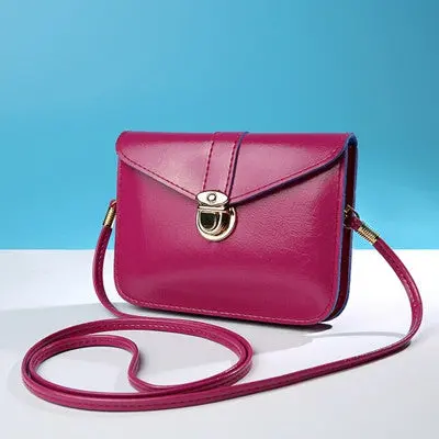 Designer Handbags Zero Purse Bags Bolsos Femenina Pu Leather Single Shoulder Messenger Phone Bag 1