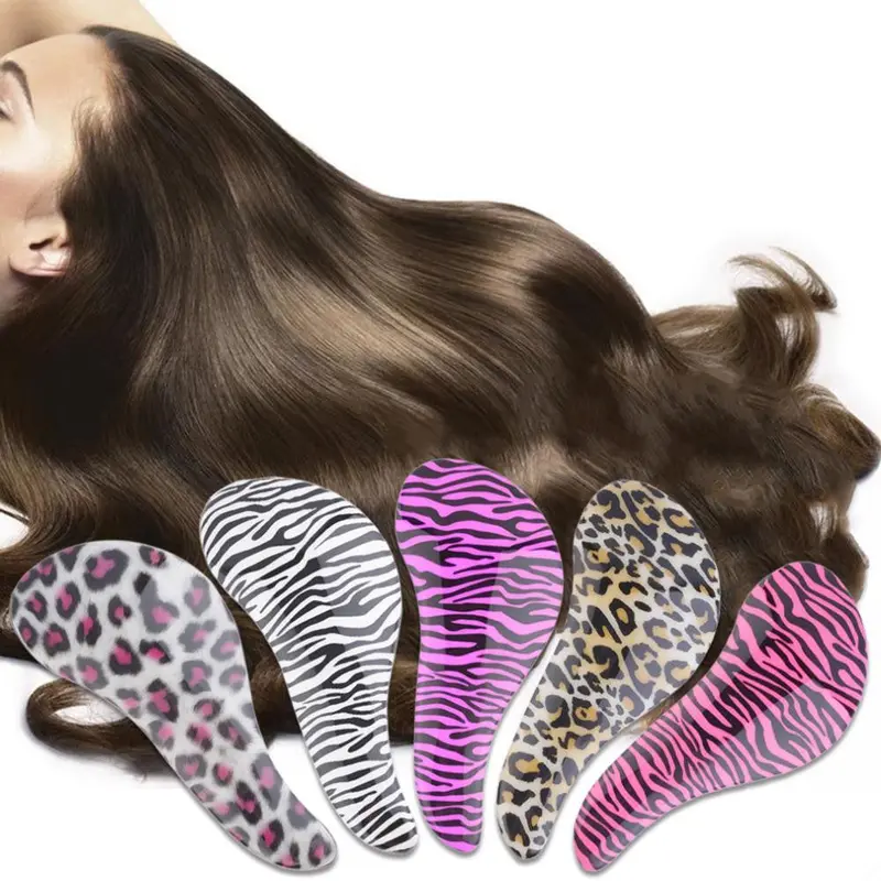 Detangling Massage Comb Plastic Tangle Shower Hair Salon Styling Brush Comb Hair Styling Tool Alleviate Head Fatigue 1