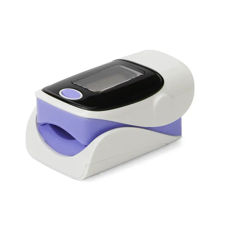 Digital Finger Pulse Oximeter Case Blood Oxygen Finger Spo2 Pr Oximetro De Dedo Portable Oximeter Health Care Purple 1