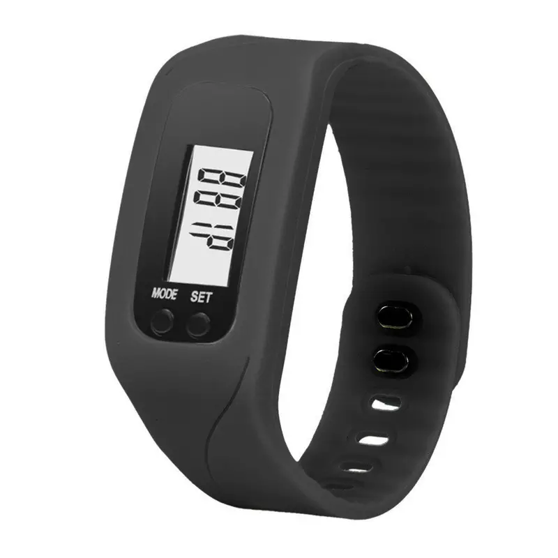 Digital Lcd Pedometer Run Step Walking Distance Calorie Counter Watch Bracelet Men Sports Watches Relogio Masculino Feida 1