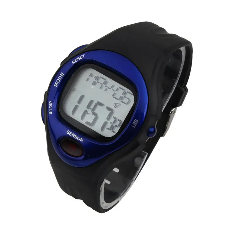Digital Lcd Pulse Heart Rate Monitor Watch Sport Digital Watches Calories Counter Men Fitness Hour Multifunction Gifts 1
