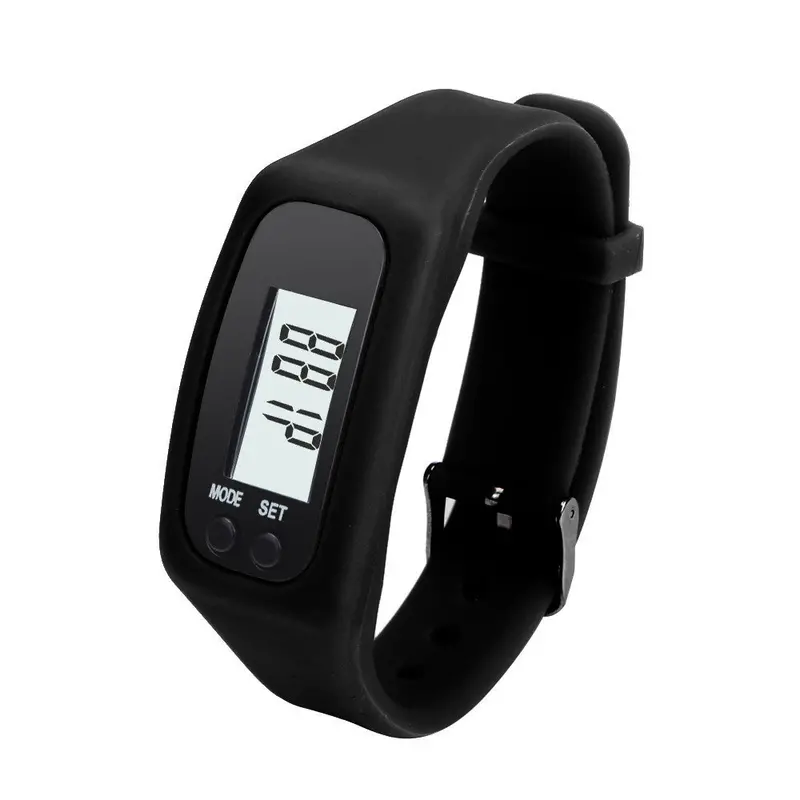 Digital Lcd Watch Women Men Pedometer Run Step Walking Distance Sport Montre Calorie Counter Watch Hour 1