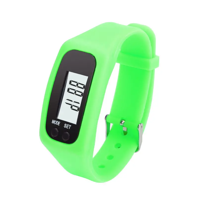 Digital Lcd Watch Women Men Pedometer Run Step Walking Distance Sport Montre Calorie Counter Watch Hour 2