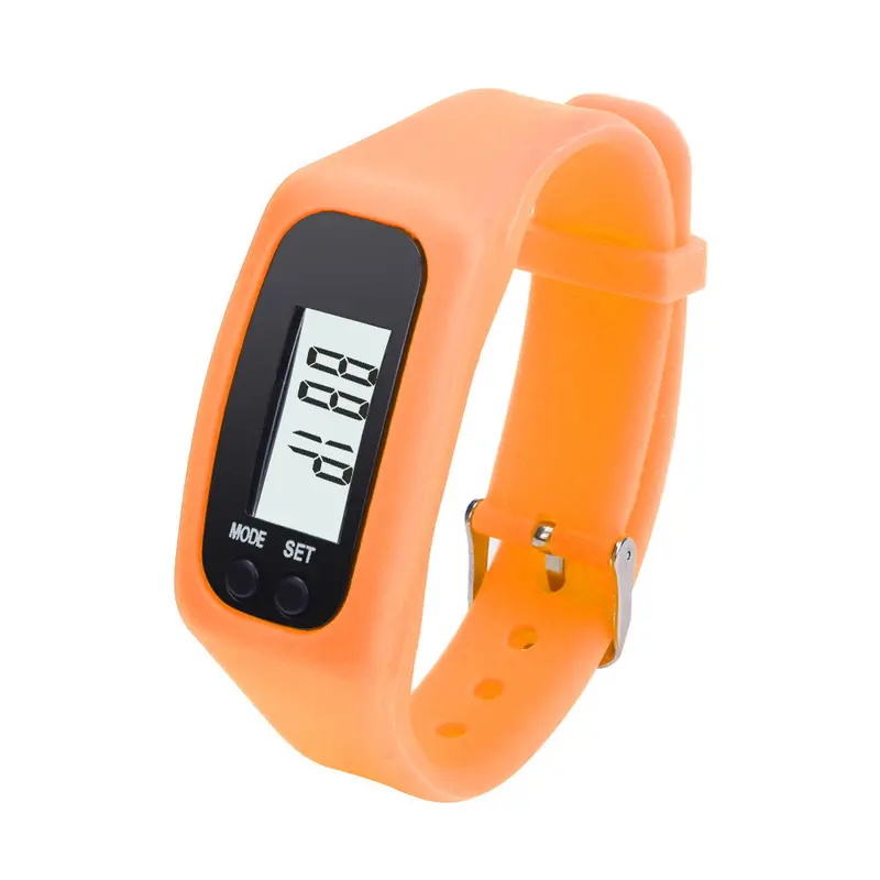 Digital Lcd Watch Women Men Pedometer Run Step Walking Distance Sport Montre Calorie Counter Watch Hour 4