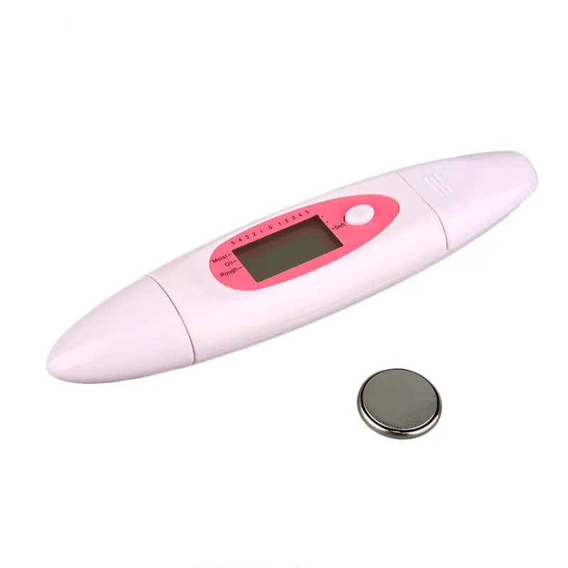 Digital Skin Moisture Tester Pen Oil Rough Bia Skin Analyzer 1