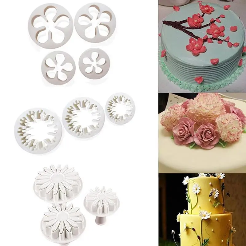 Diy Cake Jelly Candy Marzipan Fondant 33Pcs Torte Kuchen Baking Mold Set Tool 78370 1
