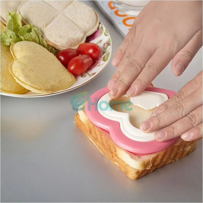 Diy Heart Shape Sandwich Maker Cake Cookies Kids Lunch Bread Mould Food Cutter56977 1