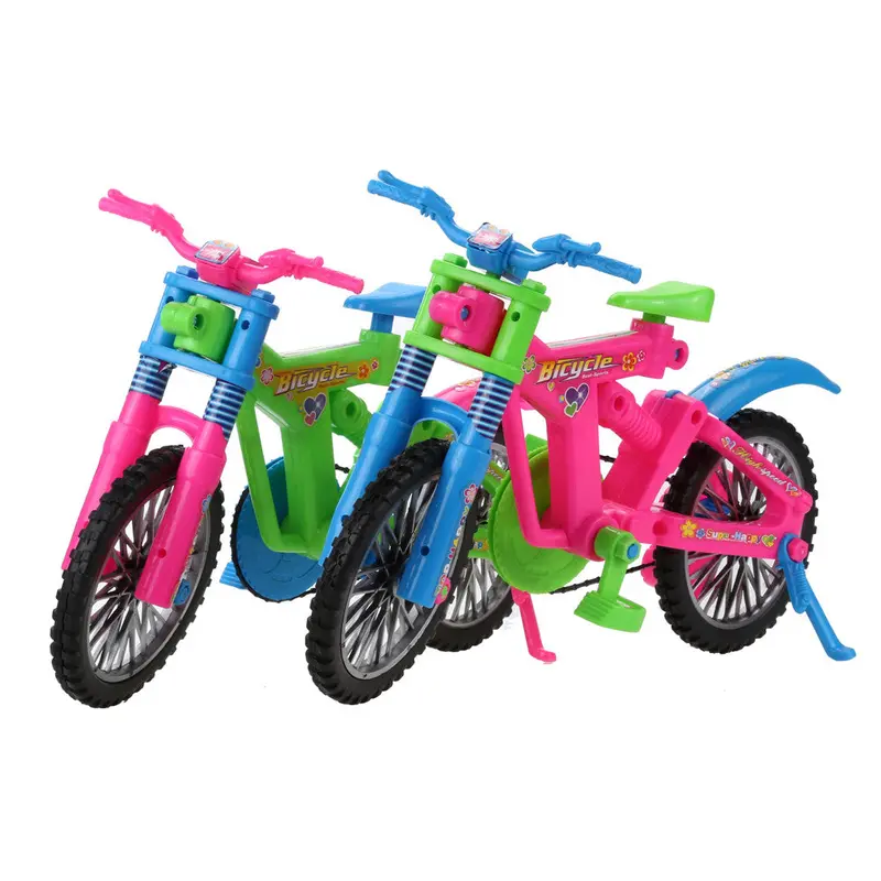 Diy Toys Assembly Bike Bicycle Simulation Plastic Educational Toy Creative Puzzle Toys For Children Christmas Gift 1