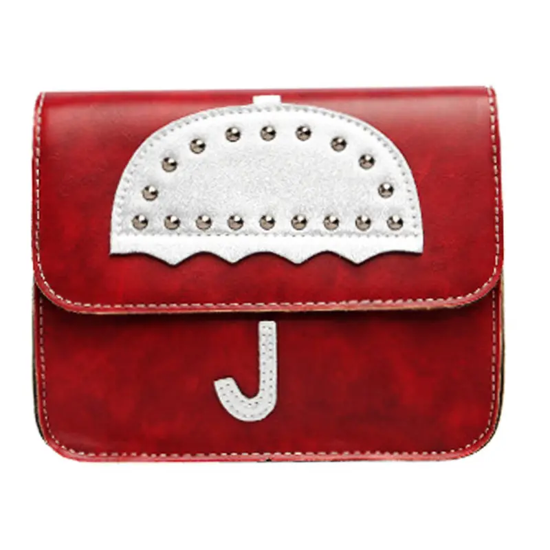 Diy Umbrella Women Leather Messenger Shoulder Bag Clutch Hbag Tote Purse 4