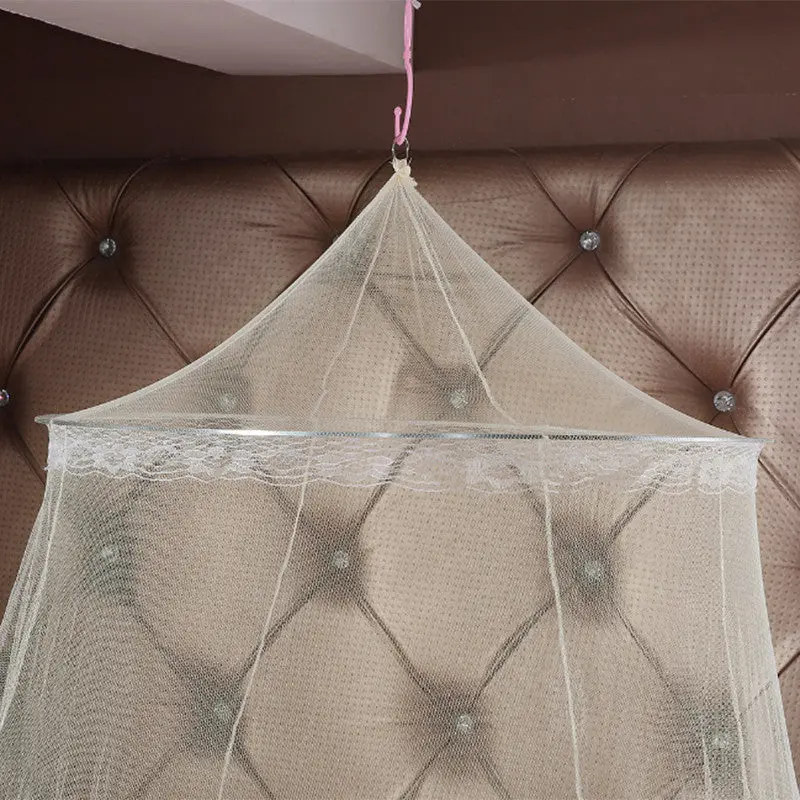 Dome Elegant Lace House Bed Netting Canopy Circular Mosquito Net Sale 85269 3