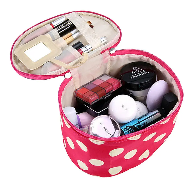 Dot Toiletry Bag Cosmetic Case Bag Large Capacity Portable Women Makeup Cosmetic Bags Storage Travel Bags 1