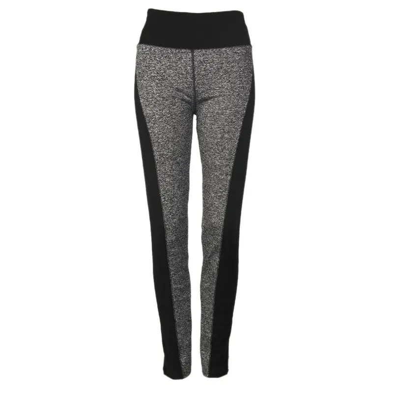 Double Ab Color Side Patchwork Sports Leggings Plus Size Slim Workout Fitness Elastic Stretch Gympunk Pants 5