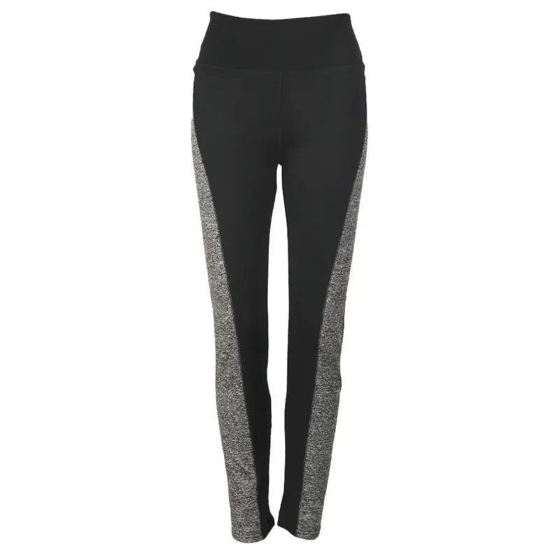Double Ab Color Side Patchwork Sports Leggings Plus Size Slim Workout Fitness Elastic Stretch Gympunk Pants 7