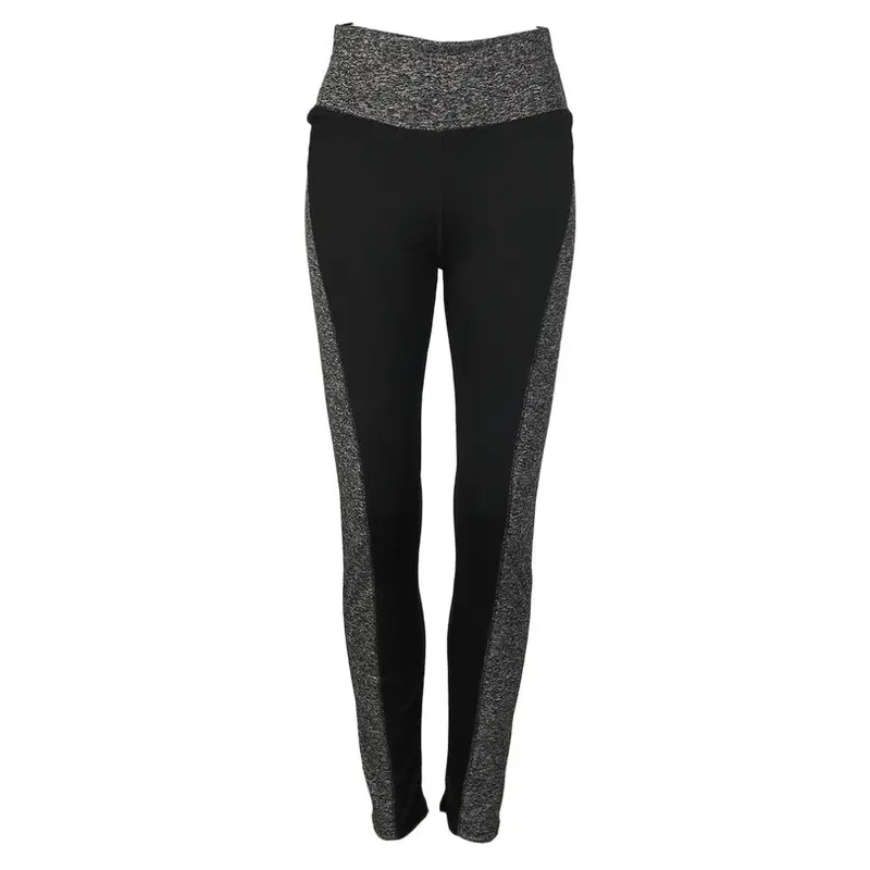 Double Ab Color Side Patchwork Sports Leggings Plus Size Slim Workout Fitness Elastic Stretch Gympunk Pants 9