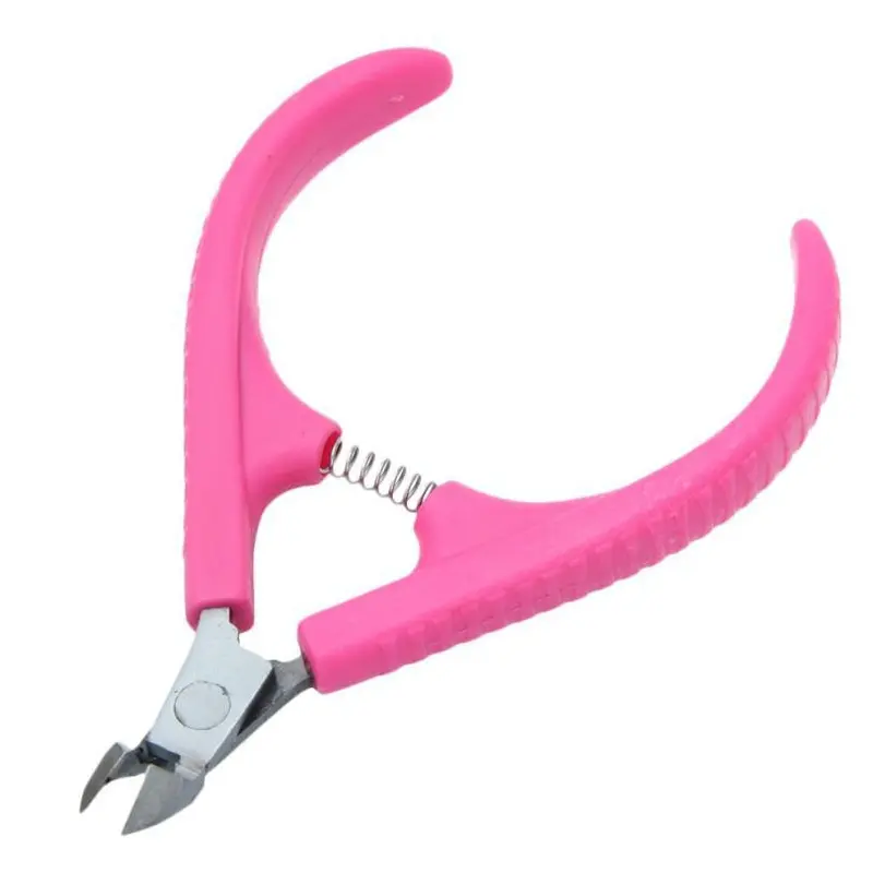 Double-End Cuticle Pusher Dead Skin Remover Manicure Nail Art Cuticle Scissors & 1