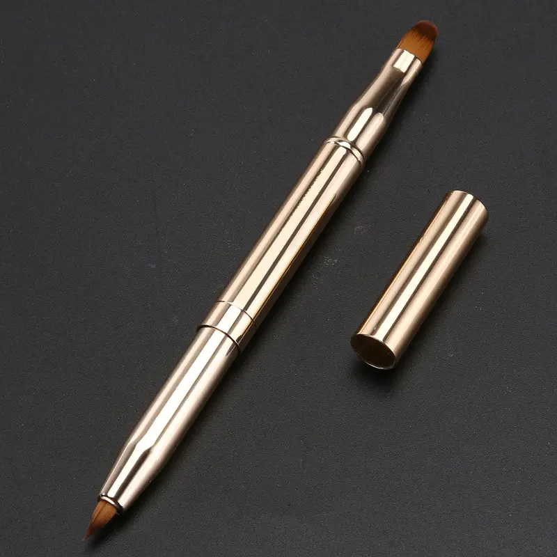 Double-Headed Brushes Retractable Makeup Blush Lip Brush Eyeshadow Brush Foundation Brush Cosmetic Adjustable 1
