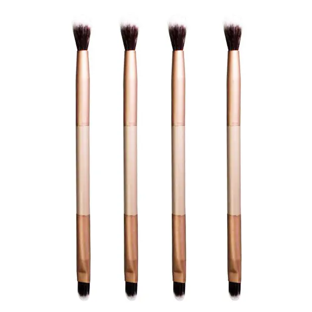 Doubled-End Eye Shadow Makeup Pro Eyeshadow Cosmetic Face Brushes Cosmetics Face Powder Foundation Makeup Tool 1