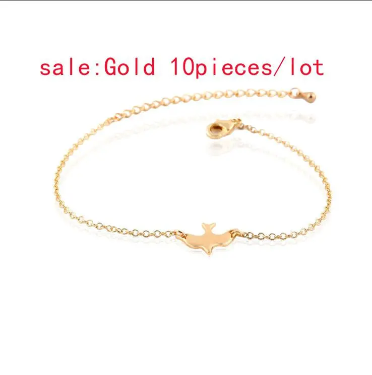 Dove Bracelet Small Cute Animal Bird Link Bracelet Party Gift 10Pcs30pcs-B033 1