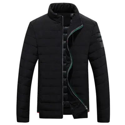 Down Parkas Slim Fits S Thick Coats Warm Jackets Stand Collar 4 Colors Casual Coats 1