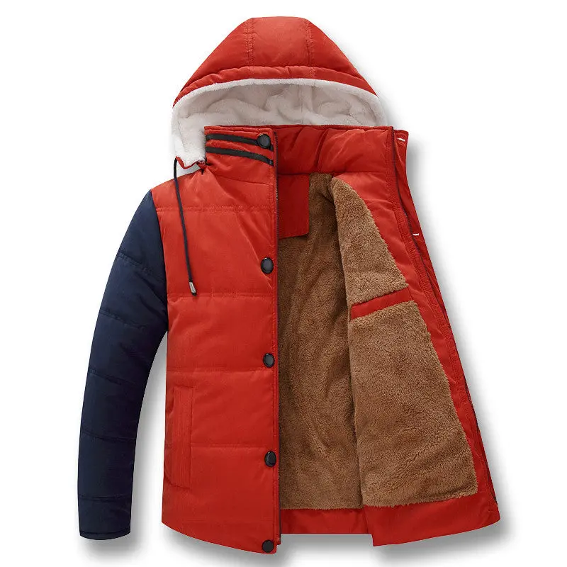 Downs Jackets Hooded Collarjackets Warm Outwears Plus Sizedown Parkas 5