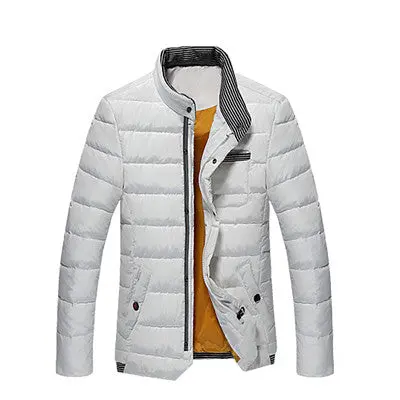 Downs Parkasswarmthick Jackets Slim Fits Casual Outwearsoutdoor Coats 1