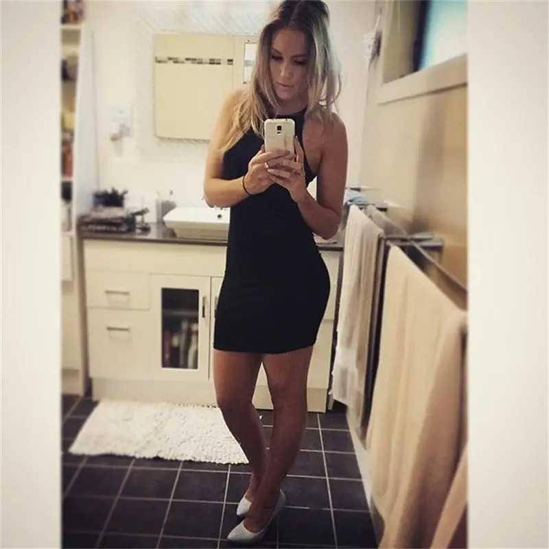 Dress Bandage Bodycon Sleeveless Sexy Party Mini Dress Womens Clothing Sexy Sundress Plus Size Feida 1