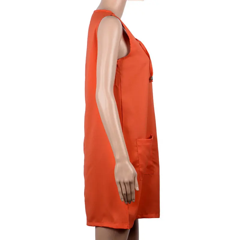 Dress Beach Sleevelss Casual Short Mini Dress Clothing For Women Office Dress Feida 4