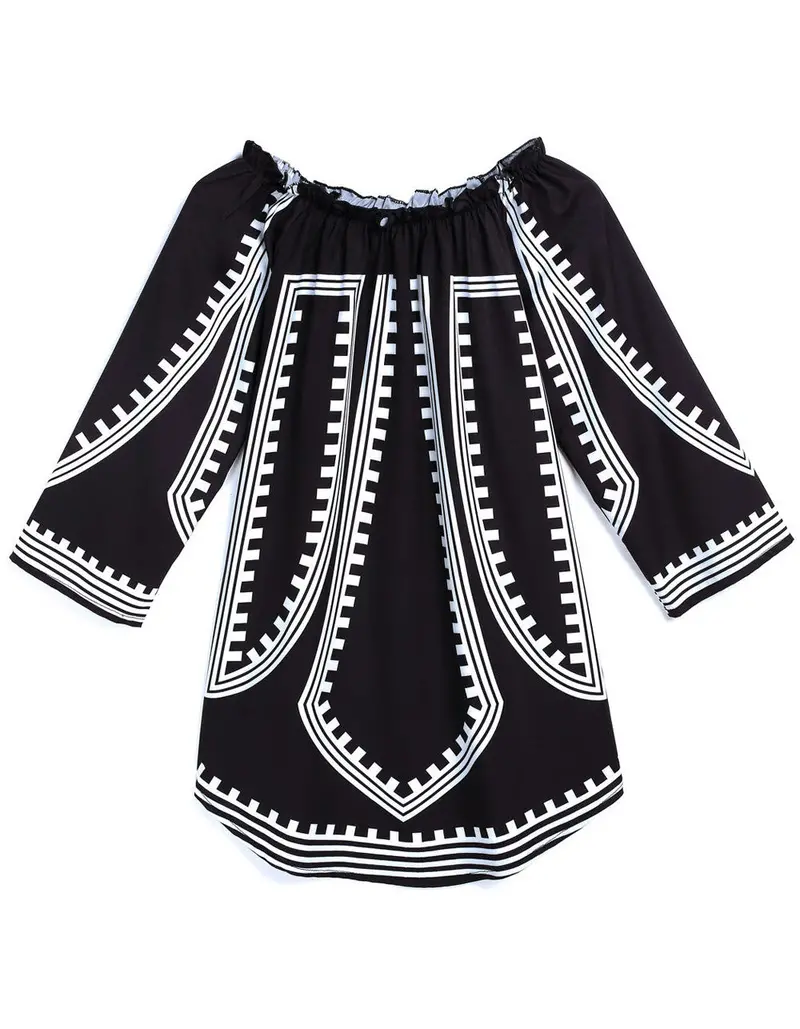 Dress Plus Size Dresses White Black Sexy Dresses Casual Off Shoulder Blouse Party Beach Dress Vestidos Femininos 3