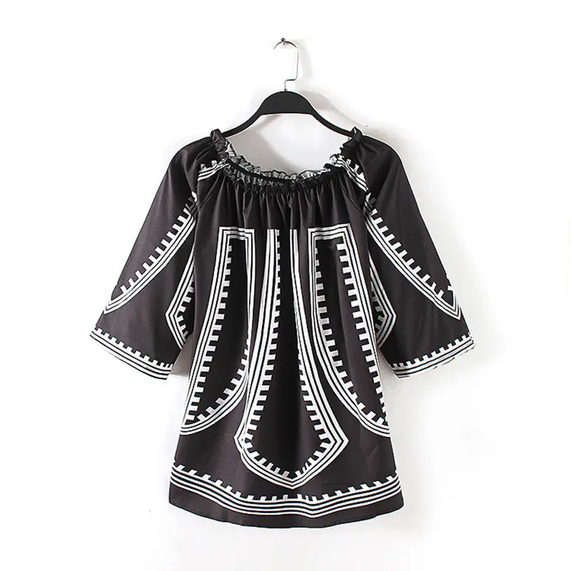 Dress Plus Size Dresses White Black Sexy Dresses Casual Off Shoulder Blouse Party Beach Dress Vestidos Femininos 4