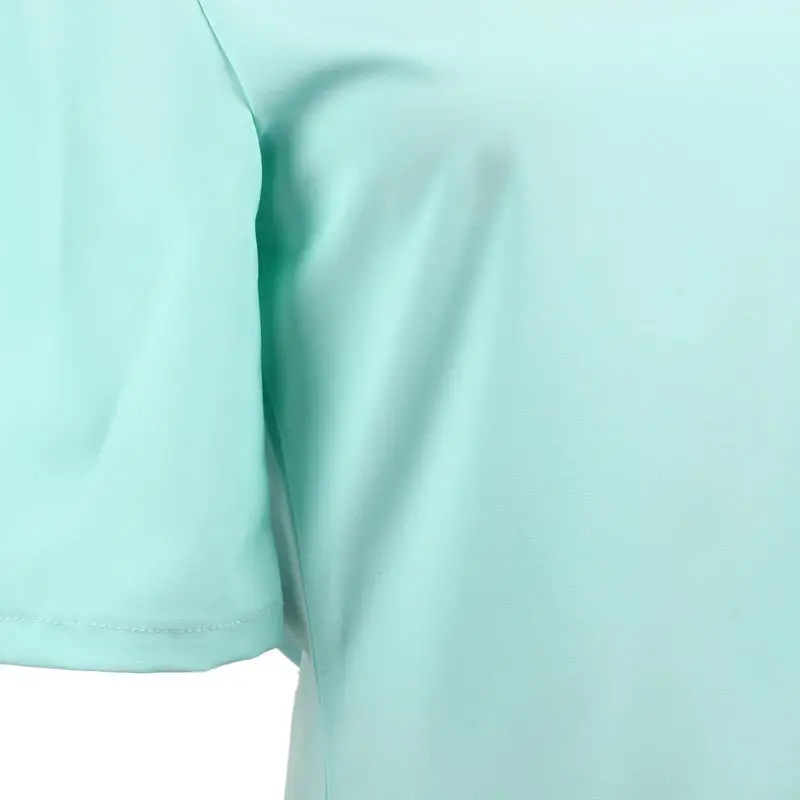 Dress Robe Women Ladies Mint Green Half Sleeve Loose Dress Clothes Office Dress 4