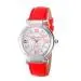 Dress Watch Pu Leather Band Analog Quartz Wrist Watch Relogio Feminino Clock Women Feida 4
