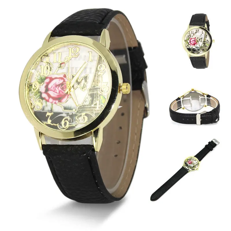Dress Watches Women Clock Casual Band Analog Quartz Business Wrist Watch Gift Montre Gift Feida 1