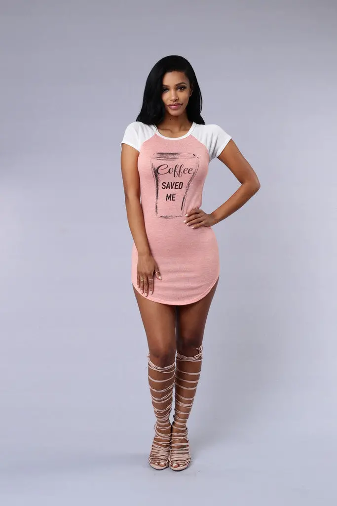 Dress Women Casual Letter Printed Sports Split T - Shirt Dress Sexy Short Sleeve Shirt Dress X0094 3