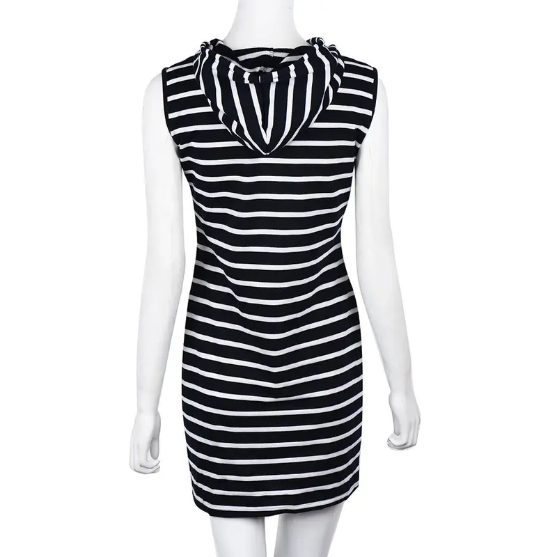 Dress Women Casual Sleeveless Hoody Short Dress Plus Size Vestidos Festa Dresses Feida 4