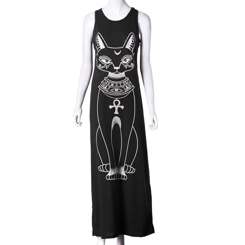 Dresses For Women Casual Sleeveless Boho Beach Long Dress Feida 9