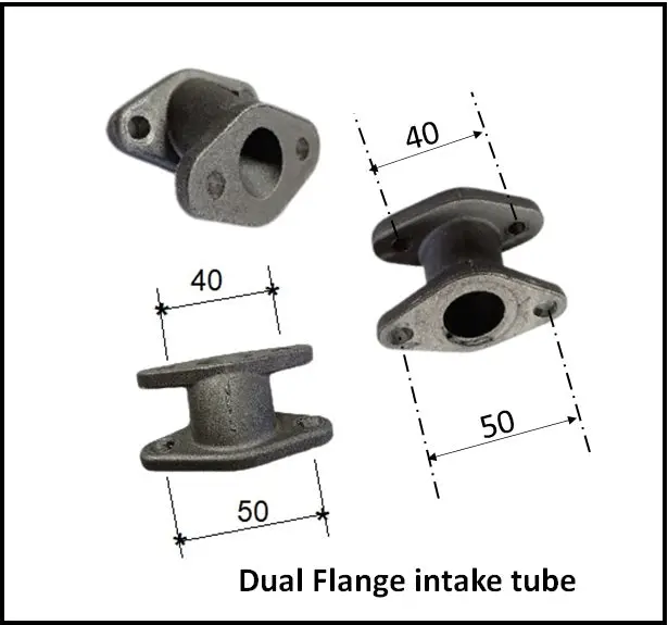 Dual Flange Intake Tube 1